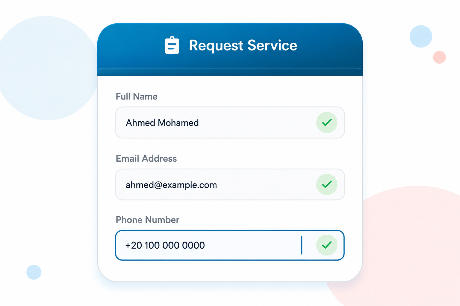 Submit Your Request