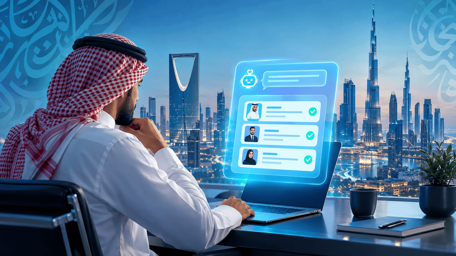 البحث بالذكاء الاصطناعي في السعودية والإمارات: كيف تجعل جوجل وChatGPT يرشّحان شركتك لعملائك؟